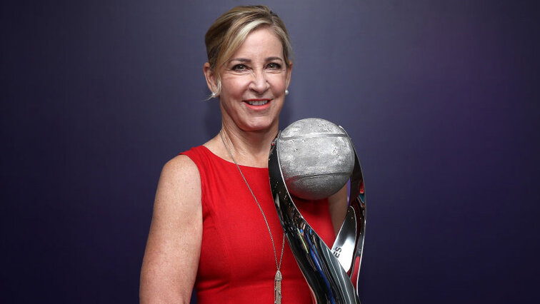 Chris Evert muss den Krebs bekämpfen Chris Evert muss den Krebs bekämpfen