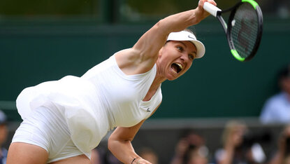 Simona Halep kann sich heute selbst überraschen Simona Halep kann sich heute selbst überraschen