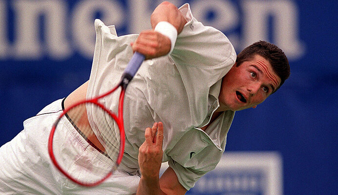 Platz 9, Richard Krajicek (Niederlande): 7.648 Asse in 606 Spielen.