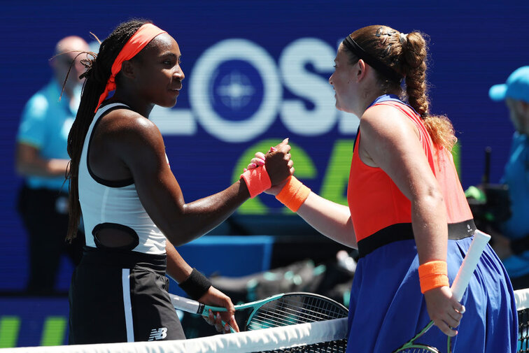 Cori Gauff trifft auf Jelena Ostapenko Cori Gauff trifft auf Jelena Ostapenko
