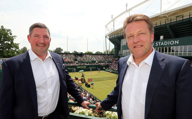 Dr. Sven Jansen und Ralf Weber in Halle 2019 Dr. Sven Jansen und Ralf Weber in Halle 2019
