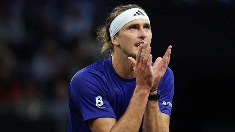 Alexander Zverev beim Laver Cup 2025 Alexander Zverev beim Laver Cup 2025