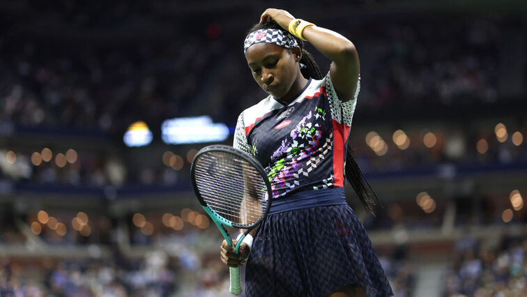 Für Coco Gauff hat es am Ende nicht gereicht Für Coco Gauff hat es am Ende nicht gereicht