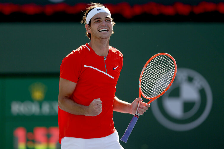 Taylor Fritz is in the final of the Indian Wells ATP Masters 1000 event