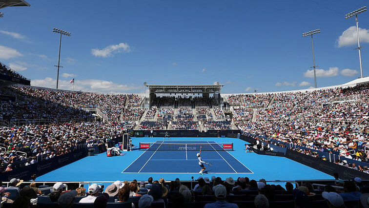 Der Center Court in Cincinnati