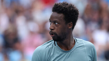 Gael Monfils hat seine Nachtschicht in Indian Wells erfolgreich beendet Gael Monfils hat seine Nachtschicht in Indian Wells erfolgreich beendet
