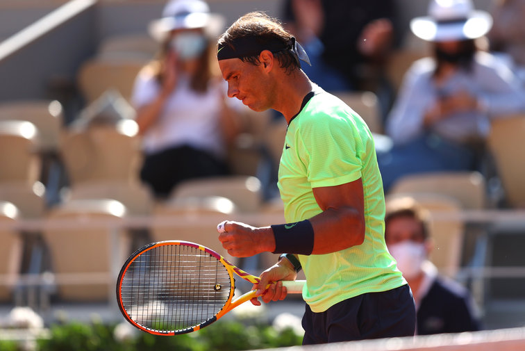 Rafael Nadal is in the quarter-finals of the French Open without losing a set
