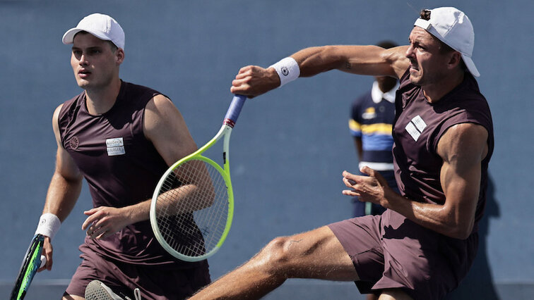 Mark Wallner und Jakob Schnitter bei den US Open 2026