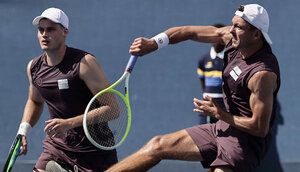 Mark Wallner und Jakob Schnitter bei den US Open 2026