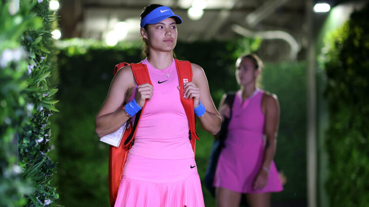 Nach starken Auftritten in Indian Wells muss Emma Raducanu für das Turnier in Miami passen. Nach starken Auftritten in Indian Wells muss Emma Raducanu für das Turnier in Miami passen.
