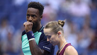 Nach fünf Jahren Ehe gab Elina Svitolina (r.) in einem emotionalen Post die Trennung von Gael Monfils (l.) bekannt. Getty Images
