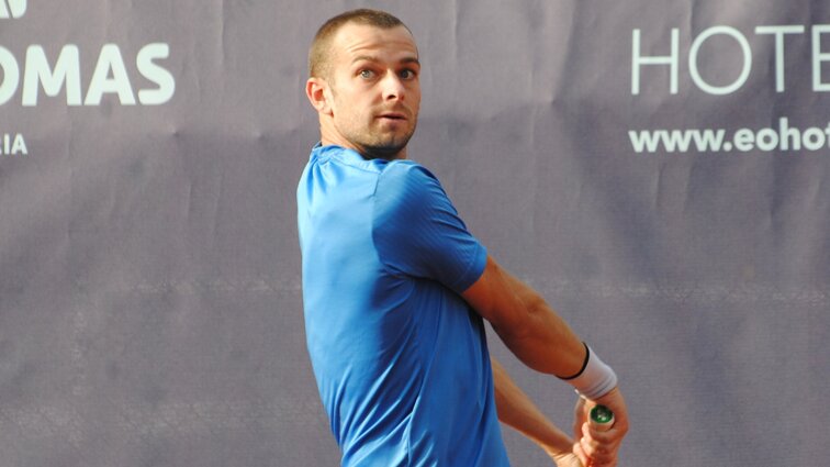 Timo Stodder beim Challenger in Maspalomas