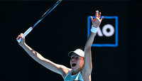 Magda Linette steht bei den Australian Open im Viertelfinale