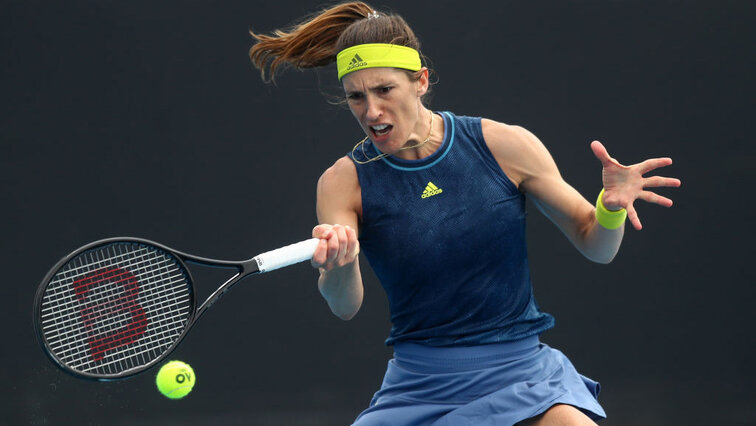 Andrea Petkovic is in round two in Miami