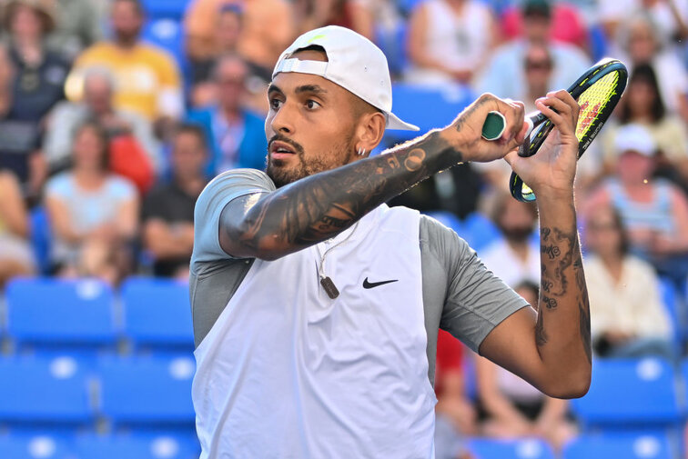 Nick Kyrgios beim ATP-Masters-1000-Turnier in Montreal