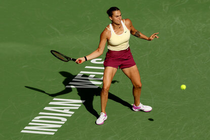 Aryna Sabalenka steht im Viertelfinale von Indian Wells Aryna Sabalenka steht im Viertelfinale von Indian Wells