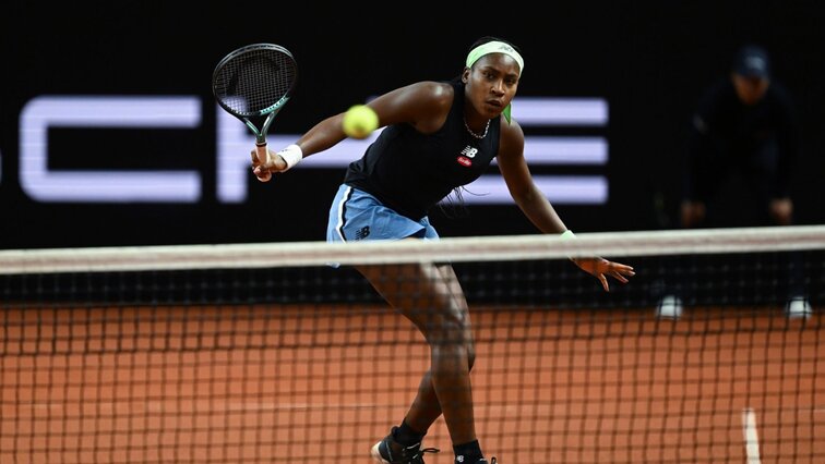 Auch Coco Gauff wird in Stuttgart 2024 aufschlagen
