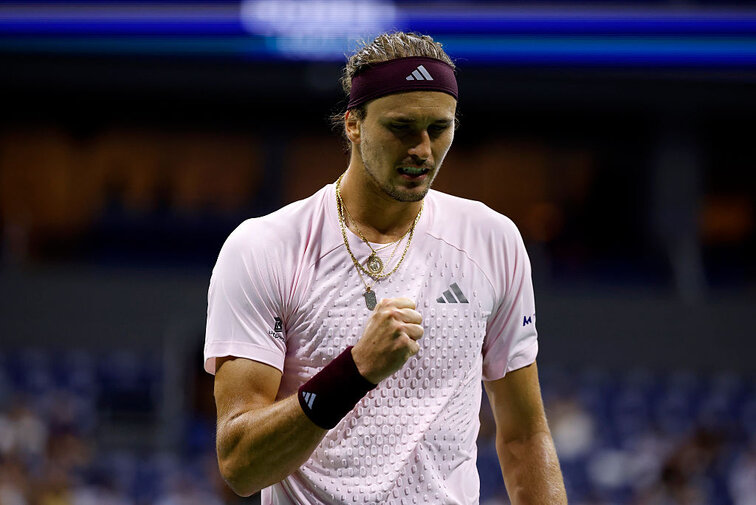Alexander Zverev gewann in fünf Sätzen