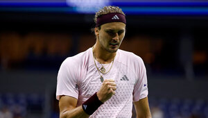 Alexander Zverev gewann in fünf Sätzen