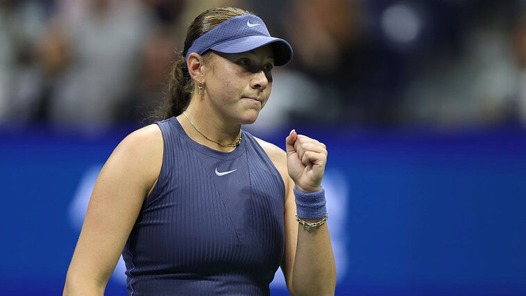 Amanda Anisimova hat am Labor day ganz groß augespielt