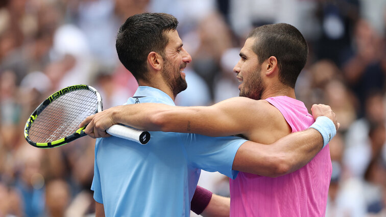 Novak Djokovic unterlag im US Open-Halbfinale Carlos Alcaraz
