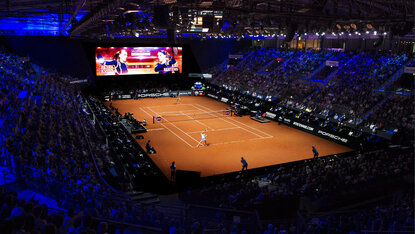 Tennis in der Porsche Arena gibt es erst wieder 2020 Tennis in der Porsche Arena gibt es erst wieder 2020