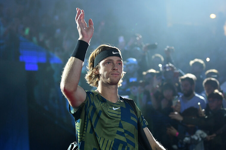 Andrey Rublev is in the semifinals of the Nitto ATP Finals