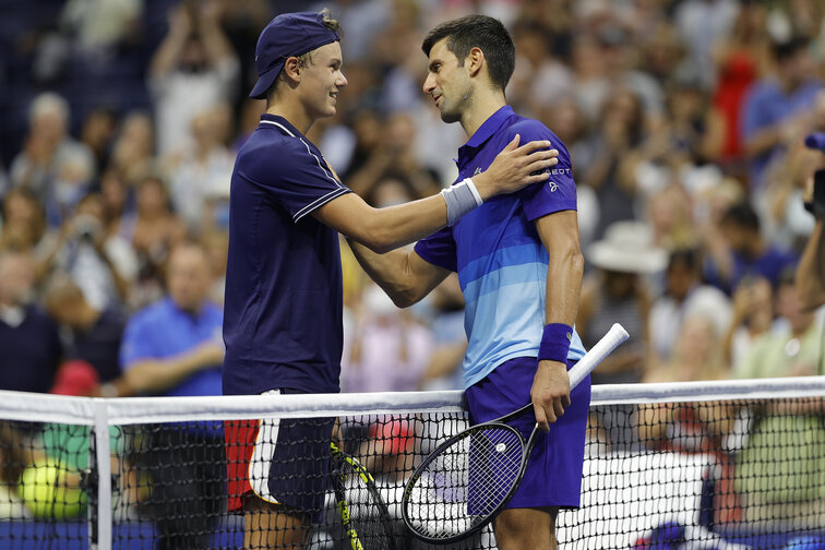 Holger Rune schätzt die Ratschläge von Novak Djokovic 