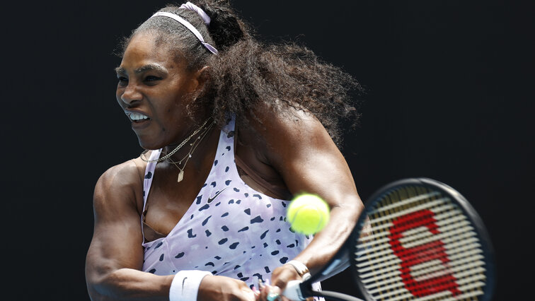 Serena Williams at the Australian Open 2020