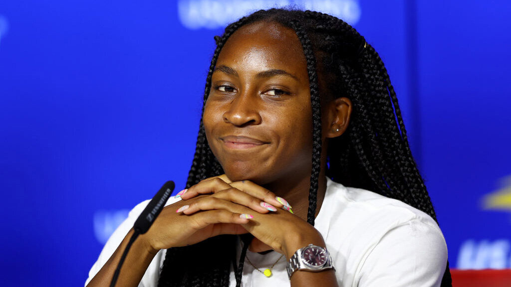 US Open Coco Gauff The track and field athlete has to save women's