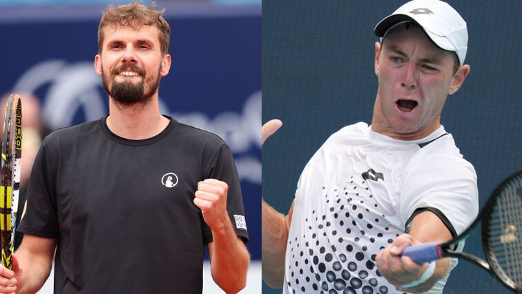 Oscar Otte und Dominik Koepfer treffen heute in Wimbledon aufeinander Oscar Otte und Dominik Koepfer treffen heute in Wimbledon aufeinander