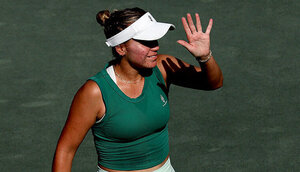 Servus, Top 30, ich bin gleich da! Sofia Kenin in Charleston ...