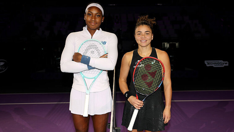 Coco Gauff würde morgen auch Schützenhilfe von Jasmine Paolini nehmen Coco Gauff würde morgen auch Schützenhilfe von Jasmine Paolini nehmen