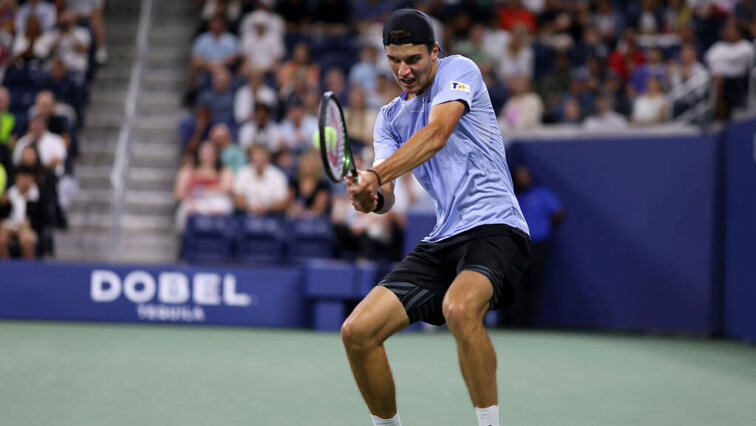 Jakub Mensik konnte bei den US Open einen ersten Achtungserfolg feiern. Jakub Mensik konnte bei den US Open einen ersten Achtungserfolg feiern.