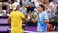 Lorenzo Musetti fordert Alex de Minaur