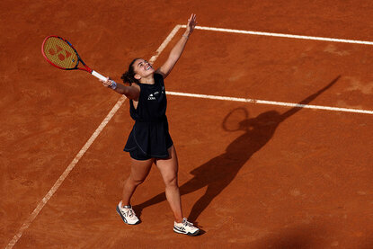 Jasmine Paolini verzückt die italienischen Tennisfans