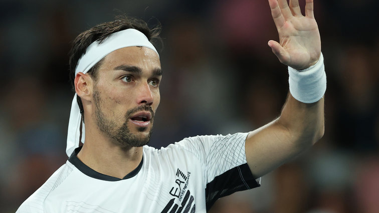 Fabio Fognini is currently at home with women and children