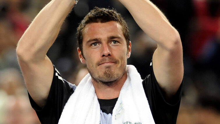 Marat Safin in winning pose