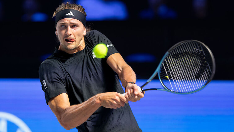 Alexander Zverev am Dienstagabend in der Wiener Stadthalle Alexander Zverev am Dienstagabend in der Wiener Stadthalle