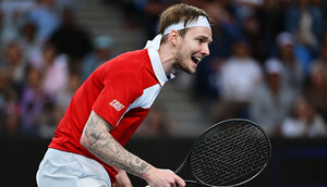 Alexander Bublik siegte in zwei Sätzen