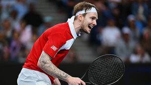 Alexander Bublik siegte in zwei Sätzen