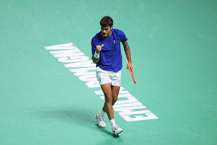 Flavio Cobolli brachte Italien ins Finale Flavio Cobolli brachte Italien ins Finale