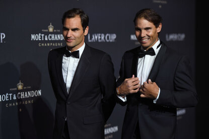 Roger Federer und Rafael Nadal Roger Federer und Rafael Nadal