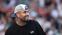 Nick Kyrgios darf schon wieder Tennis spielen Nick Kyrgios darf schon wieder Tennis spielen
