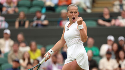 Jelena Ostapenko feiert im Einzel und Doppel regelmäßig Erfolge. Jelena Ostapenko feiert im Einzel und Doppel regelmäßig Erfolge.