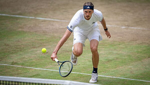 Alexander Zverev startet erstmals als Grand-Slam-Sieger in Wimbledon.