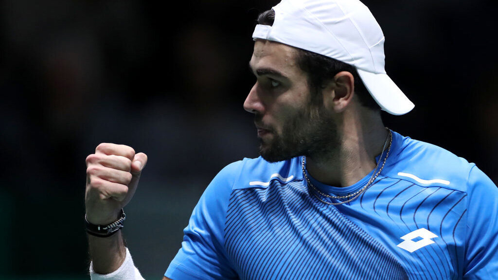Davis Cup: Berrettini shines, Sinner trembles, Italy wins · tennisnet.com