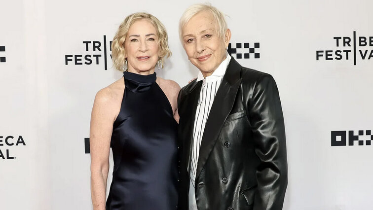 Chris Evert und Martina Navratilova beim Tribeca Film Festival in New York City Chris Evert und Martina Navratilova beim Tribeca Film Festival in New York City