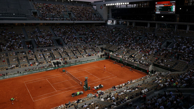 Im Stade Roland Garros wird das zweite Major des Jahres ausgetragen
