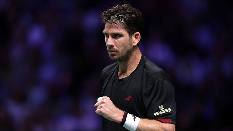 Cameron Norrie am Dienstagabend in Paris Cameron Norrie am Dienstagabend in Paris